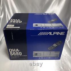 Alpine DHA S680 DVD CD Changer 6 Disc In Car AV System Player Japan Used