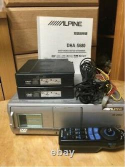 Alpine DHA-S680 DVD Changer 6 Disc Player Car Stereo Audio From Japan