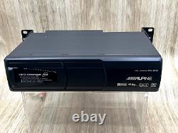 Alpine DHA-S690 6 Disc DVD CD Changer Media Player J195 with extra 2 CD changer