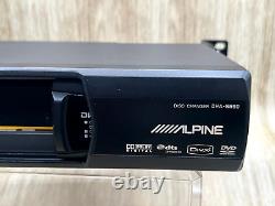 Alpine DHA-S690 6 Disc DVD CD Changer Media Player J195 with extra 2 CD changer