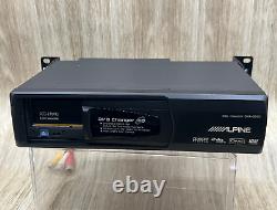 Alpine DHA-S690 6 Disc DVD CD Changer Media Player J195 with extra 2 CD changer