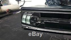 Alpine Tdm-9501r & Chm-s630 Face Off Radio Cassette Player With Disc CD Changer