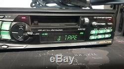 Alpine Tdm-9501r & Chm-s630 Face Off Radio Cassette Player With Disc CD Changer