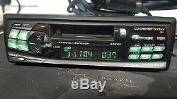 Alpine Tdm-9501r & Chm-s630 Face Off Radio Cassette Player With Disc CD Changer