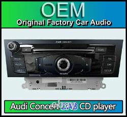 Audi A5 DAB Radio CD player stereo, Audi Concert MEDIA 8R2035186P CQ-JA12F7AE