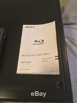 BEAUTIFUL, FULLY WORKING Sony BDP-CX960 400-disc mega changer Blu-ray Player