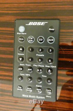 BOSE WAVE RADIO CD AM/FM MULTI DISC CD PLAYER CHANGER With REMOTE CONTROL & MANUAL