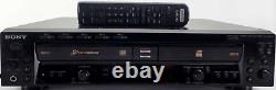 Barely Used Sony RCD-W500C 5 Disc CD Changer and Recorder with original remote
