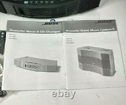 Bose Acoustic Wave Music System 2 II CD Player AM/FM with 5 Multi Disc-Changer