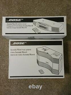 Bose Acoustic Wave Music System II CD Player AM FM 6 Multi Disc Changer Remote