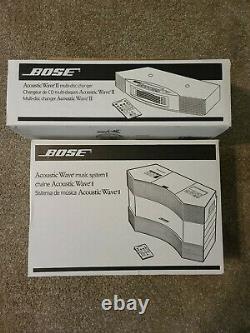 Bose Acoustic Wave Music System II CD Player AM FM 6 Multi Disc Changer Remote