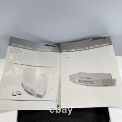 Bose Acoustic Wave System II Multi-Disc Changer 5 CD Player Black With Remote