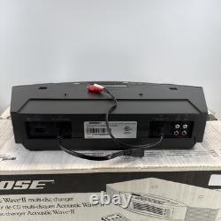 Bose Acoustic Wave System II Multi-Disc Changer 5 CD Player Black With Remote