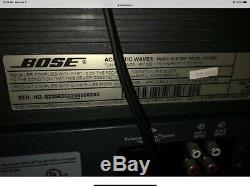 Bose CD-3000 Stereo Radio CD Player Acoustic Wave Music System 5 Disc Changer