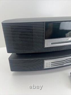 Bose Wave Music System AM/FM CD with3 Disc Multi Cd Changer & Remote Control Read