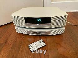 Bose Wave Radio & 3 Disc Changer-sounds Amazing-beige-cd Player Works Through Ch