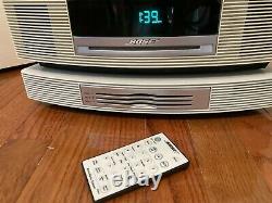 Bose Wave Radio & 3 Disc Changer-sounds Amazing-beige-cd Player Works Through Ch