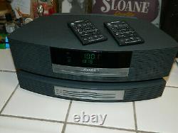 Bose Wave Radio CD Awrcc1 Am/fm Multi Disc CD Player Changer Two Remotes