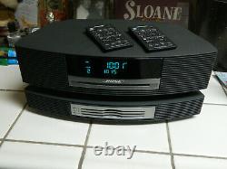 Bose Wave Radio CD Awrcc1 Am/fm Multi Disc CD Player Changer Two Remotes