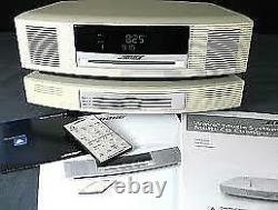 Bose Wave Radio Music System III AM/FM CD Player Alarm 3 Disc CD Changer Remote