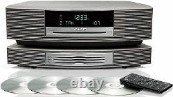 Bose Wave Radio Music System III AM/FM CD Player Alarm 3 Disc CD Changer Remote