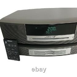 Bose Wave Radio Music System III AWRCC1 CD Player with 3 Disc Changer + 2 Remotes
