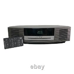 Bose Wave Radio Music System III AWRCC1 CD Player with 3 Disc Changer + 2 Remotes