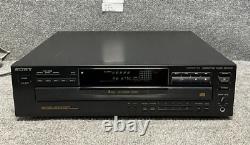 CD Player Sony CDP-C445 Compact 5 Disc Changer 120V 60Hz 14W in Black