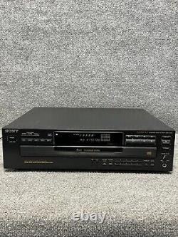 CD Player Sony CDP-C445 Compact 5 Disc Changer 120V 60Hz 14W in Black