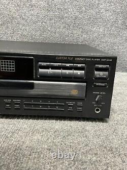 CD Player Sony CDP-C445 Compact 5 Disc Changer 120V 60Hz 14W in Black