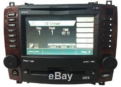 Cadillac CTS Navigation BOSE Radio DVD 6 Disc Changer MP3 CD Player Black Trim
