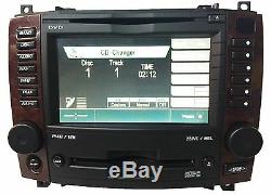 Cadillac CTS Navigation BOSE Radio DVD 6 Disc Changer MP3 CD Player Wood Trim