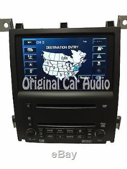 Cadillac STS Navigation GPS LCD Screen 6 Disc CD Changer DVD Player 10377613