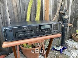 Carver Model Tlm3600. 10 Disc CD Changer-player. Tested & Works. Black. Used