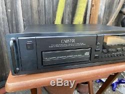 Carver Model Tlm3600. 10 Disc CD Changer-player. Tested & Works. Black. Used