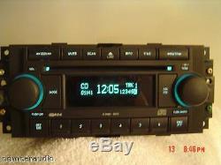 DODGE CHRYSLER JEEP Radio 6 Disc Changer MP3 CD Player RAQ Stereo OEM Receiver