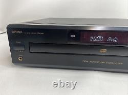Denon DCM-280 CD MP3 Player 5 Disc CD Changer Remote, Manual Working VIDEO