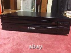 Denon DCM-320 CD Changer Player Deck Compact Disc Home Audio Made in Japan Used