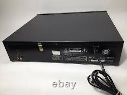Denon DCM-320 CD Player 5 Disc Changer WithRemote & User Manual. Tested Complete