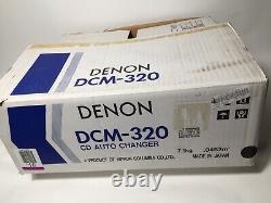 Denon DCM-320 Carousel CD Changer, Player 5-Disc Tested And In Great Condition