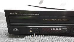 Denon DCM-520 5-Disc Carousel Auto CD Changer/Player Black NO CORDS - B24