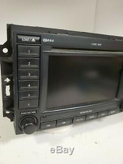 Dodge Chrysler 300 Jeep 6 Disc DVD Player Navigation AM FM Part No. P5603646AJ