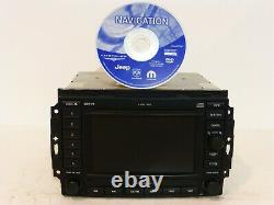 Dodge Jeep Chrysler Oem Gps Navigation Radio 6 CD DVD Mp3 Player Unit Receiver