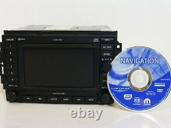 Dodge Jeep Chrysler Oem Gps Navigation Radio 6 CD DVD Mp3 Player Unit Receiver