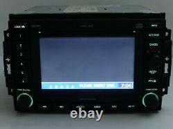 Dodge Jeep Chrysler Oem Gps Navigation Radio 6 CD DVD Mp3 Player Unit Receiver