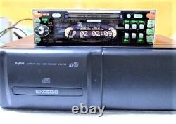 EXCEDIO 10-disc CD changer/MD player, disassembled and repaired car audio