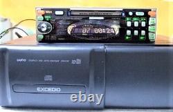 EXCEDIO 10-disc CD changer/MD player, disassembled and repaired car audio