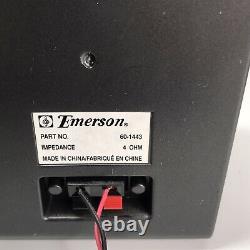 Emerson 3 Disc CD Player Changer Model MS3111M AM/FM Radio Blue Display Read