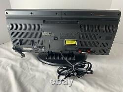 Emerson 3 Disc CD Player Changer Model MS3111M AM/FM Radio Blue Display Tested