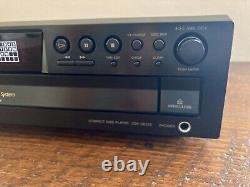 Excellent Sony CDP-CE375 5 Disc CD Changer Player Working New Belts Malaysia